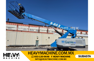 Equipo de elevación Telescopio 2016 GENIE S60X