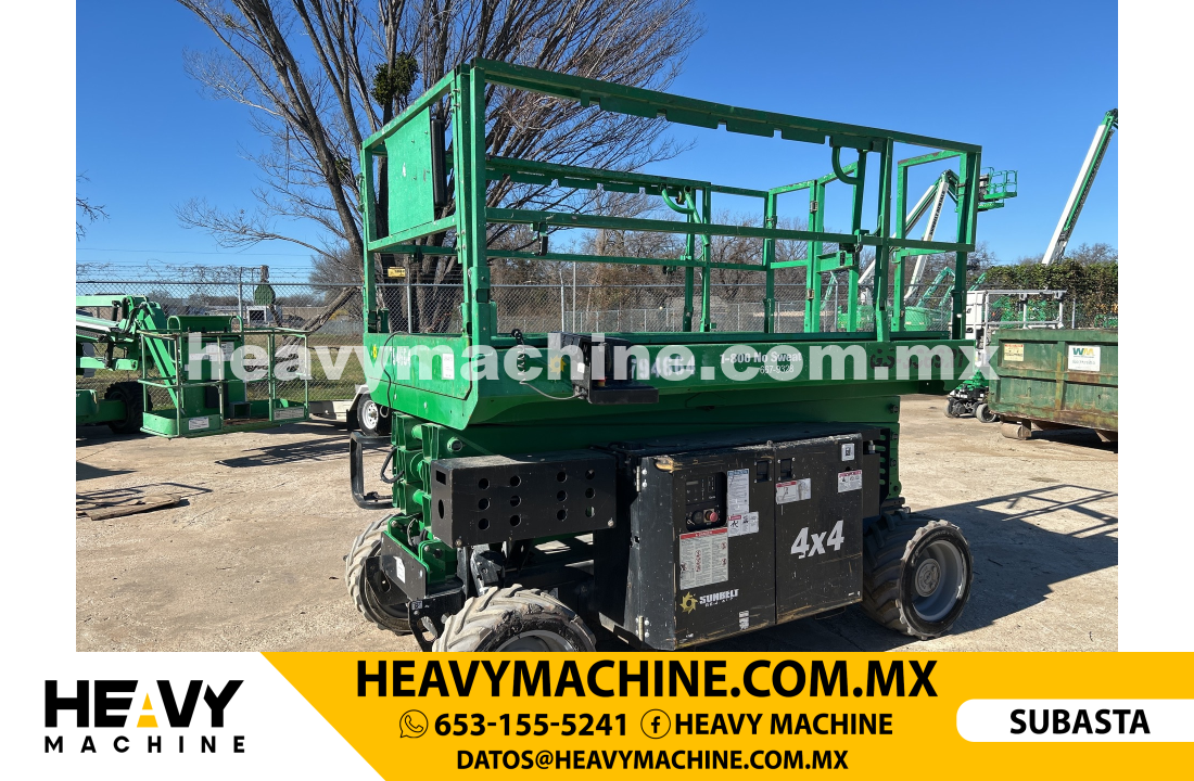 Equipo de elevación Tijera 2016 Genie GS-3369RT