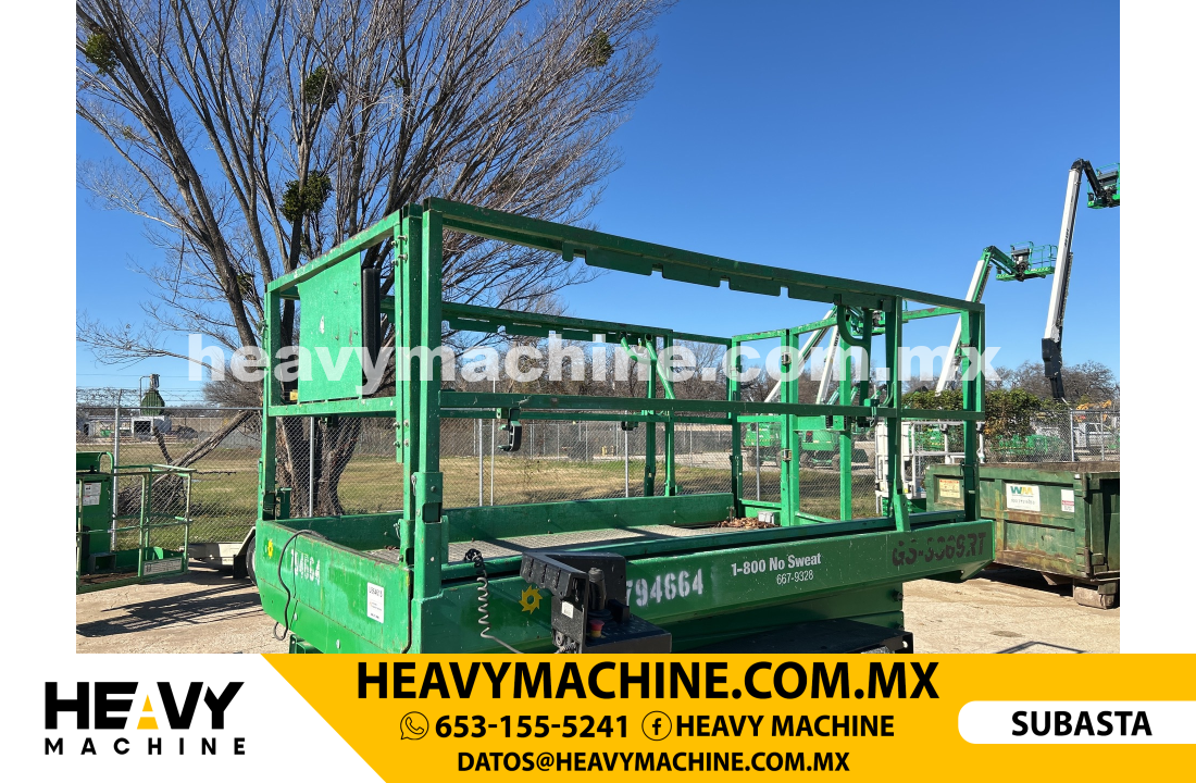 Equipo de elevación Tijera 2016 Genie GS-3369RT