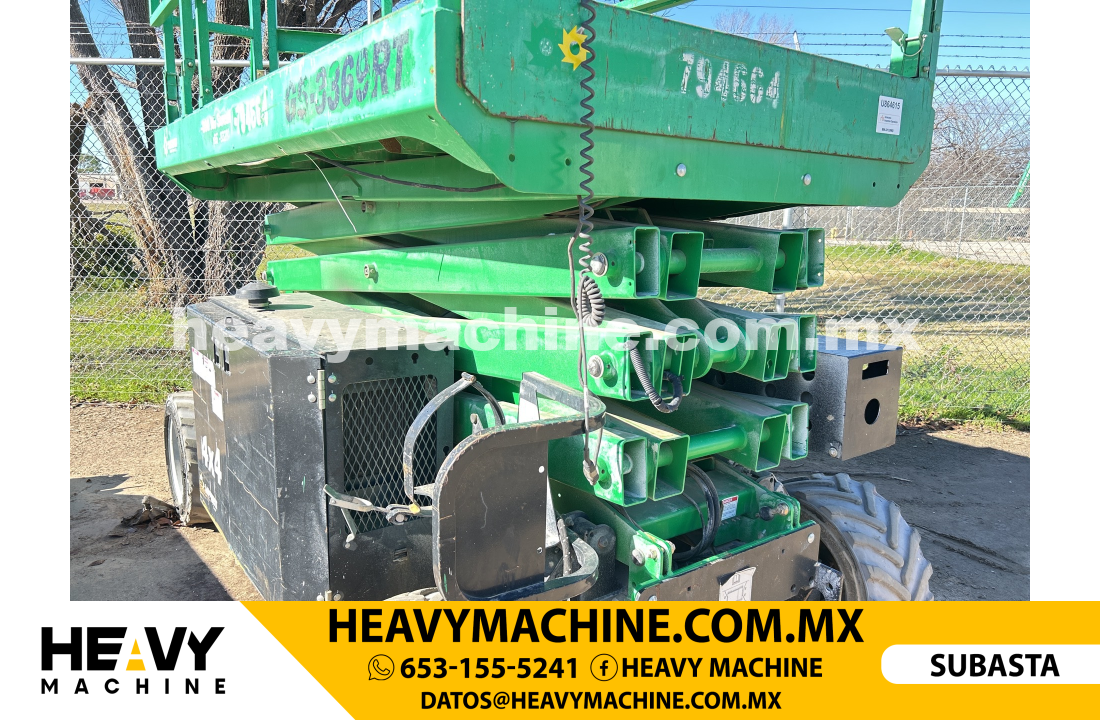 Equipo de elevación Tijera 2016 Genie GS-3369RT