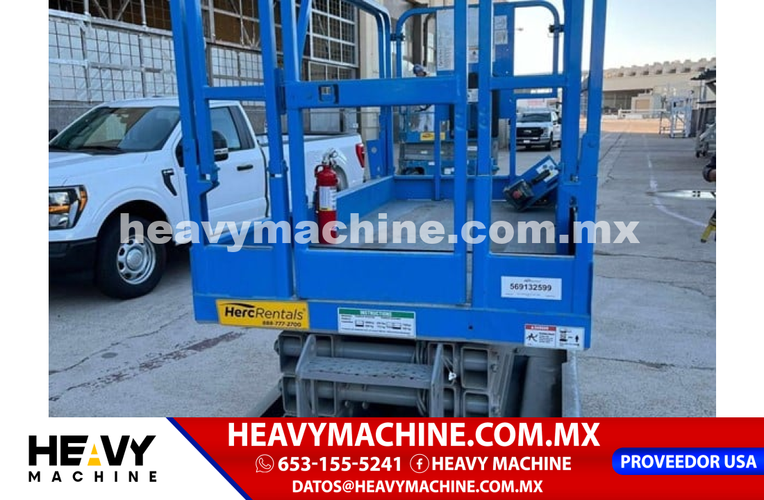 Equipo de elevación Tijera 2006 Genie GS2646
