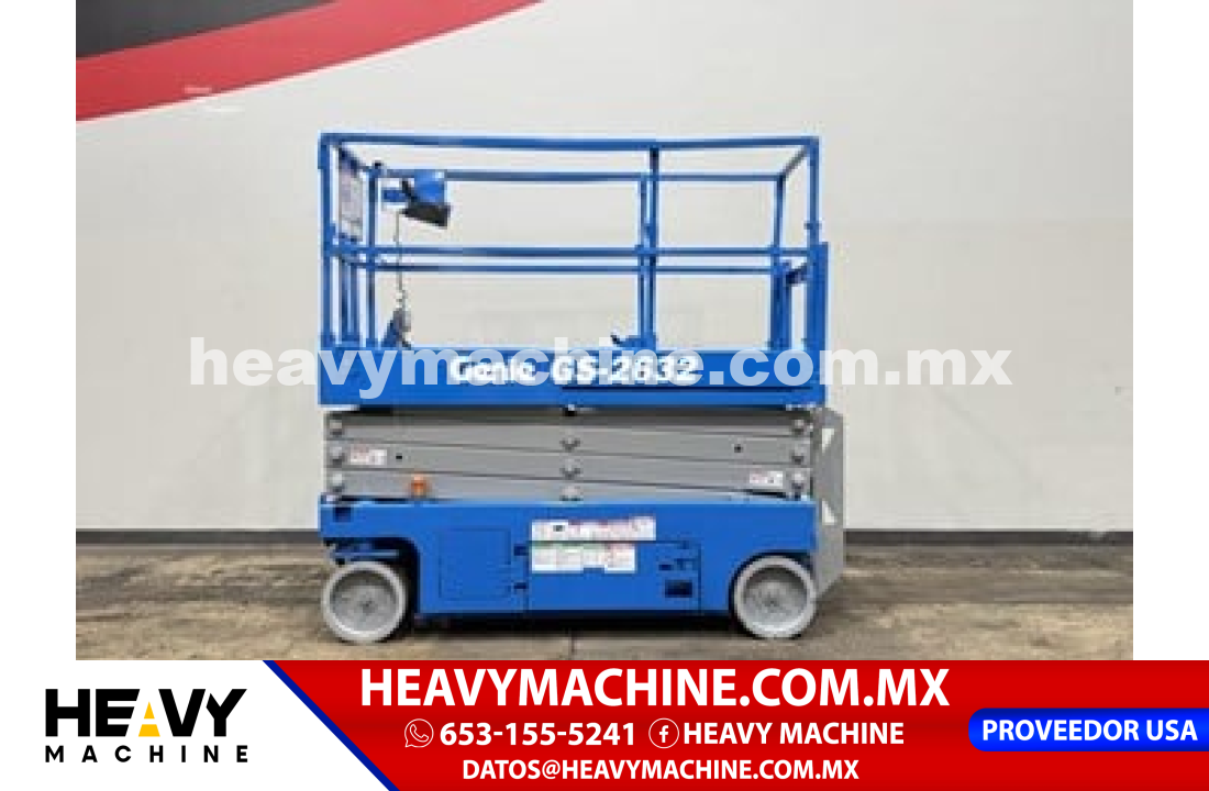 Equipo de elevación Tijera 2013 Genie GS2632