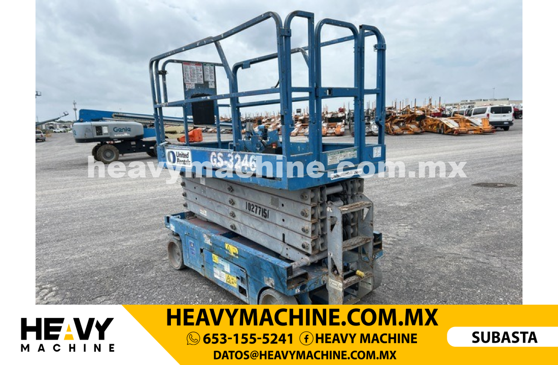 Equipo de elevación Tijera 2014 Genie GS3246