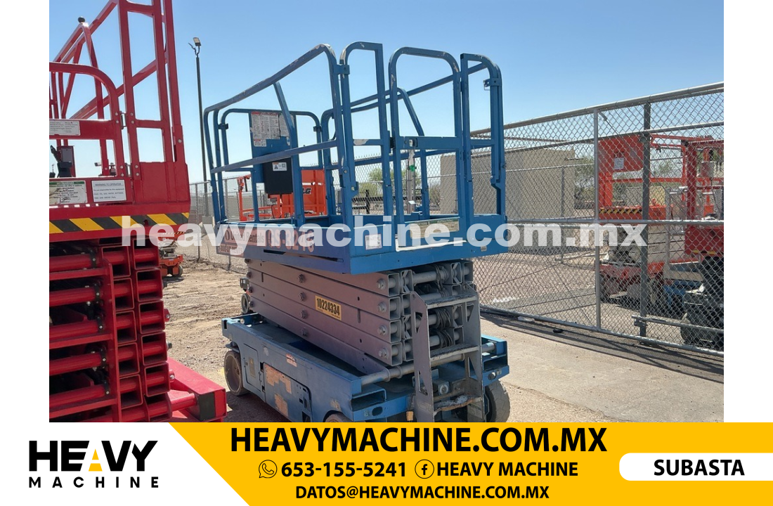 Equipo de elevación Tijera 2014 Genie GS3246