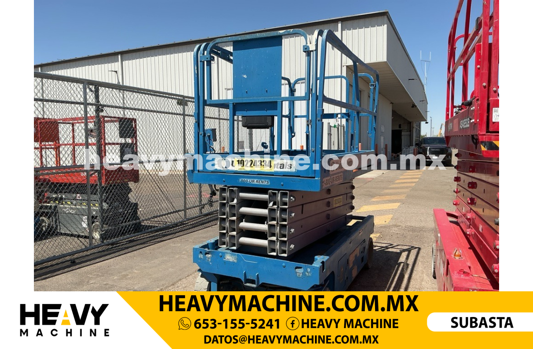 Equipo de elevación Tijera 2014 Genie GS3246