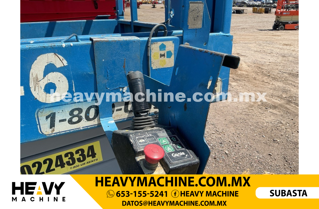 Equipo de elevación Tijera 2014 Genie GS3246
