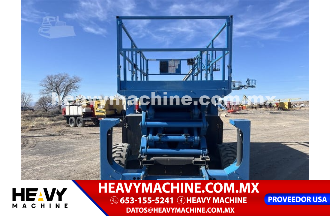 Equipo de elevación Tijera 2014 Genie GS4390RT