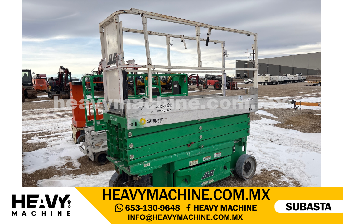 Equipo de elevación Tijera 2014 JLG 2630ES