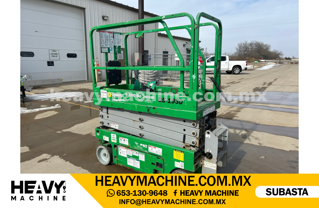 Equipo de elevación Tijera 2015 GENIE GS-1930