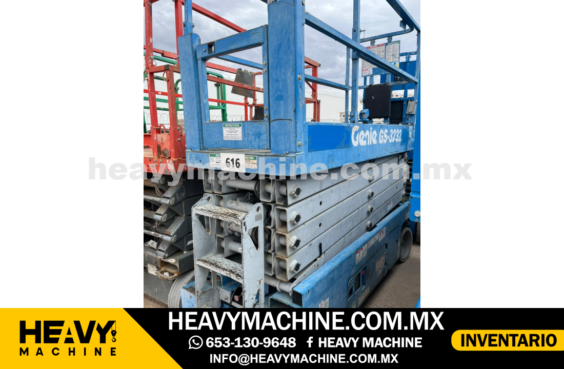 Equipo de elevación Tijera 2015 GENIE GS-3232