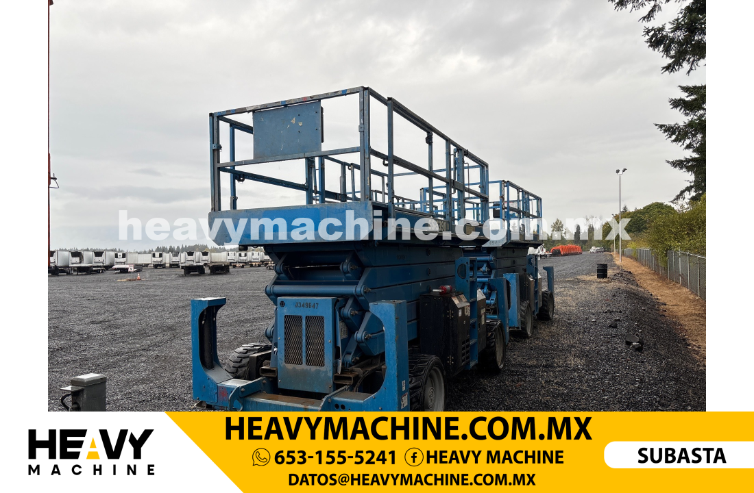 Equipo de elevación Tijera 2015 GENIE GS-5390RT
