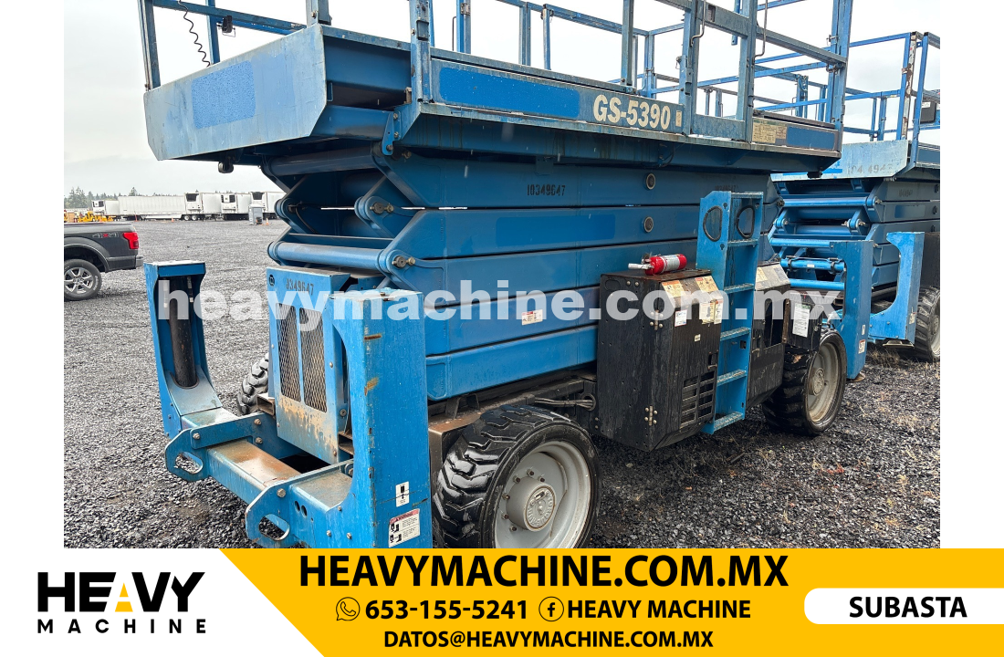 Equipo de elevación Tijera 2015 GENIE GS-5390RT