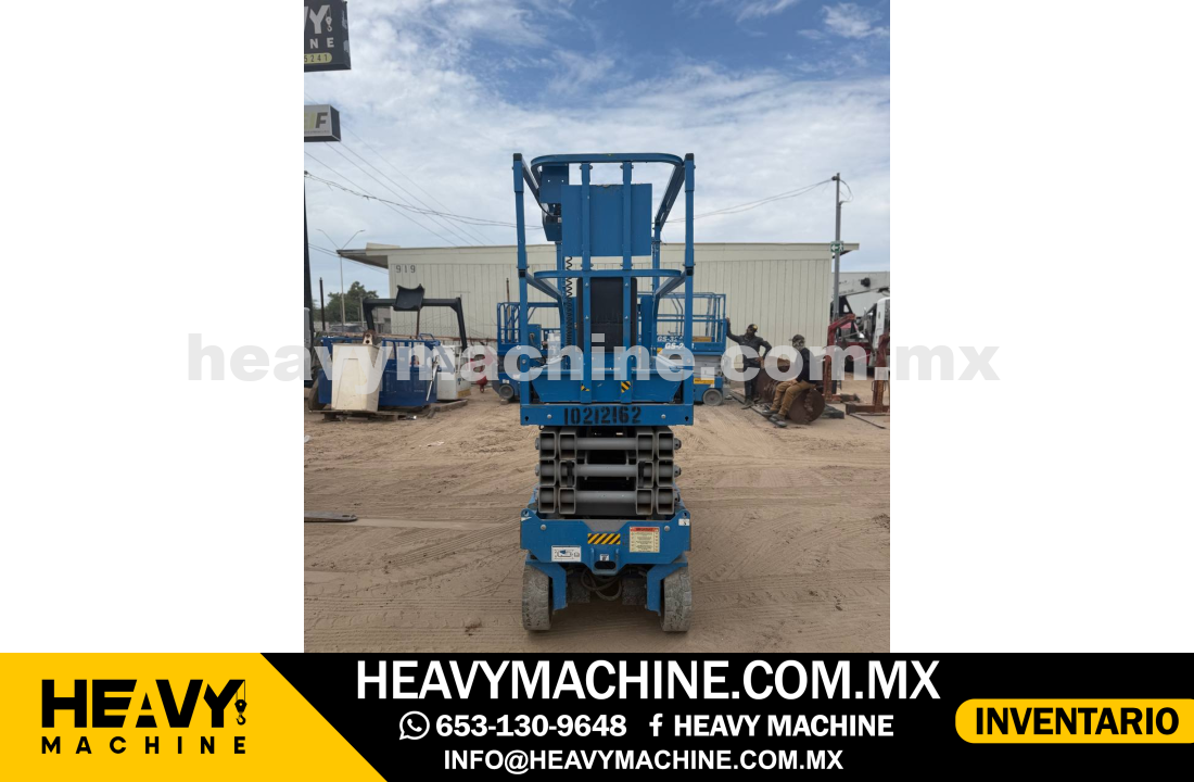Equipo de elevación Tijera 2015 GENIE GS2632