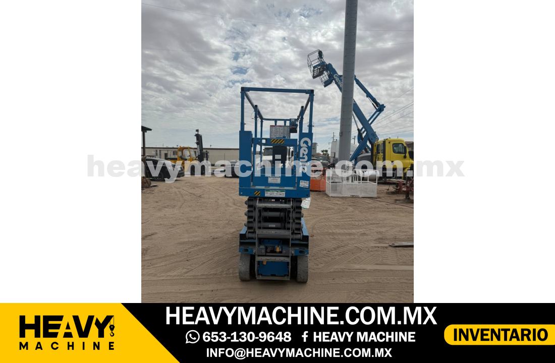 Equipo de elevación Tijera 2015 GENIE GS2632