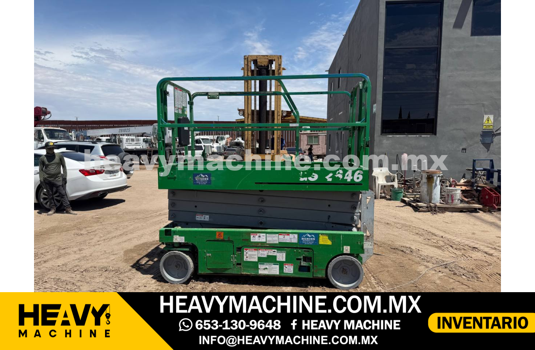 Equipo de elevación Tijera 2015 GENIE GS2646