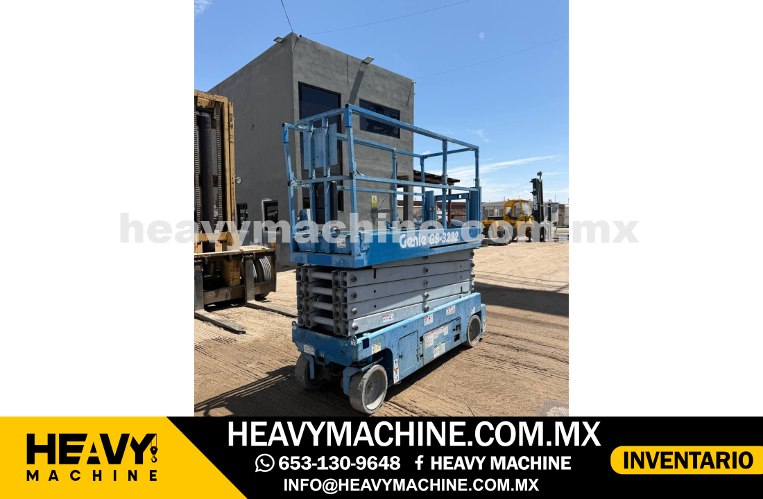 Equipo de elevación Tijera 2015 GENIE GS2646