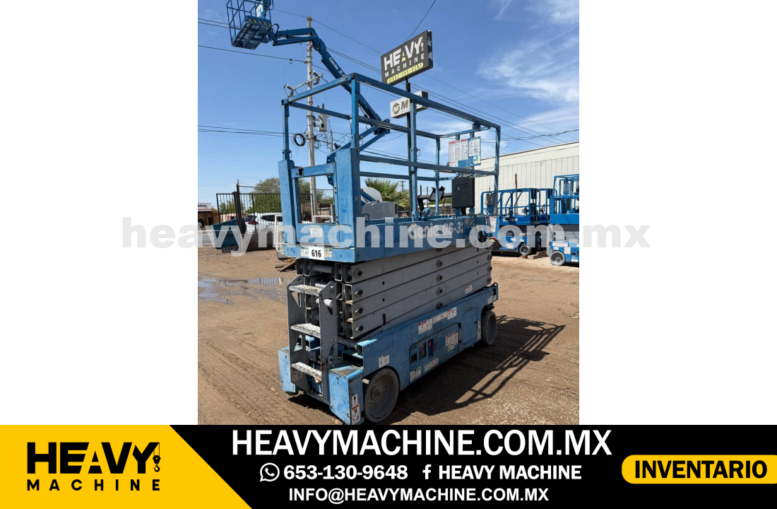 Equipo de elevación Tijera 2015 GENIE GS2646