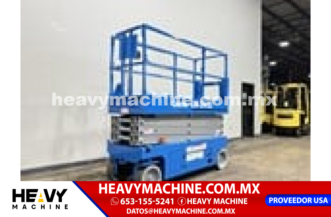 Equipo de elevación Tijera 2015 Genie GS2632