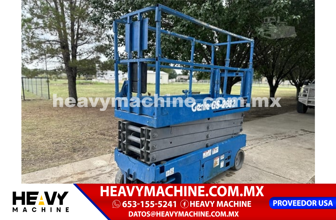 Equipo de elevación Tijera 2015 Genie GS2632