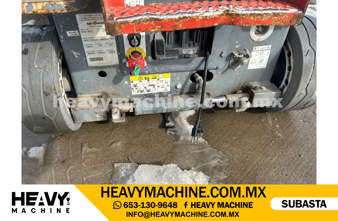 Equipo de elevación Tijera 2015 SKYJACK SJIII 3219
