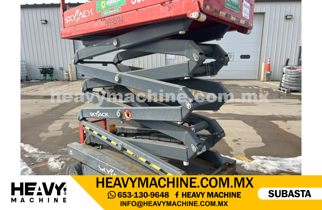 Equipo de elevación Tijera 2015 SKYJACK SJIII 3219