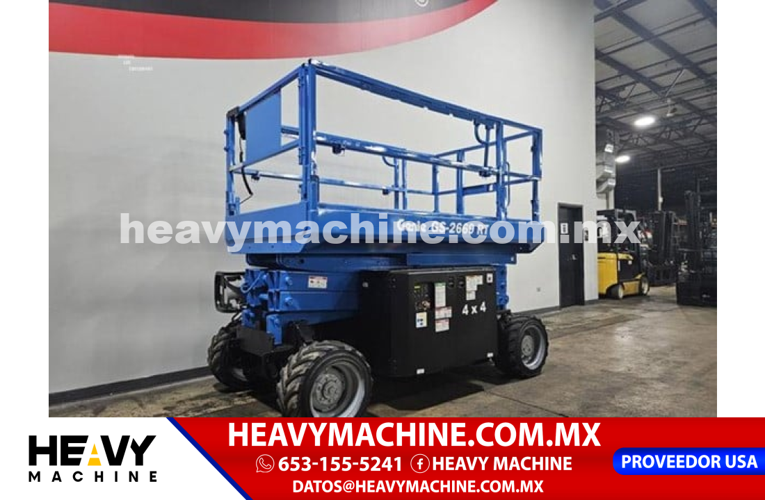 Equipo de elevación Tijera 2015 GS2669RT