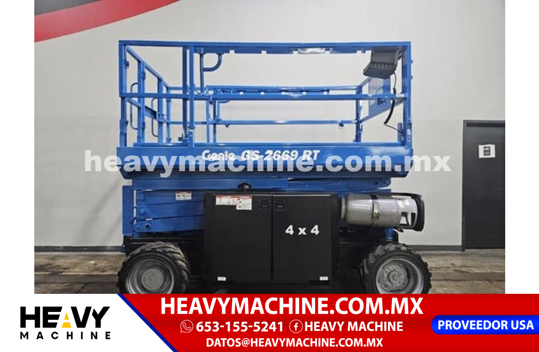 Equipo de elevación Tijera 2015 GS2669RT