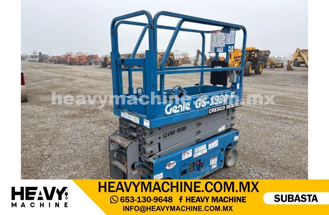 Equipo de elevación Tijera 2016 GENIE GS-1930