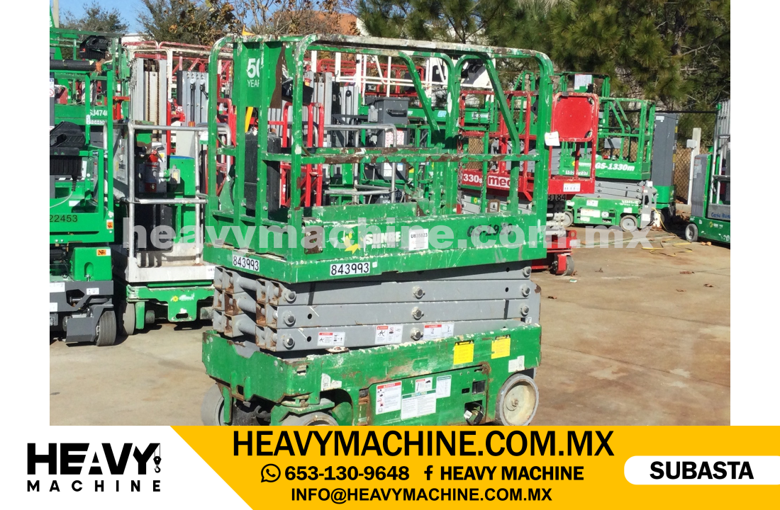 Equipo de elevación Tijera 2016 GENIE GS-1930