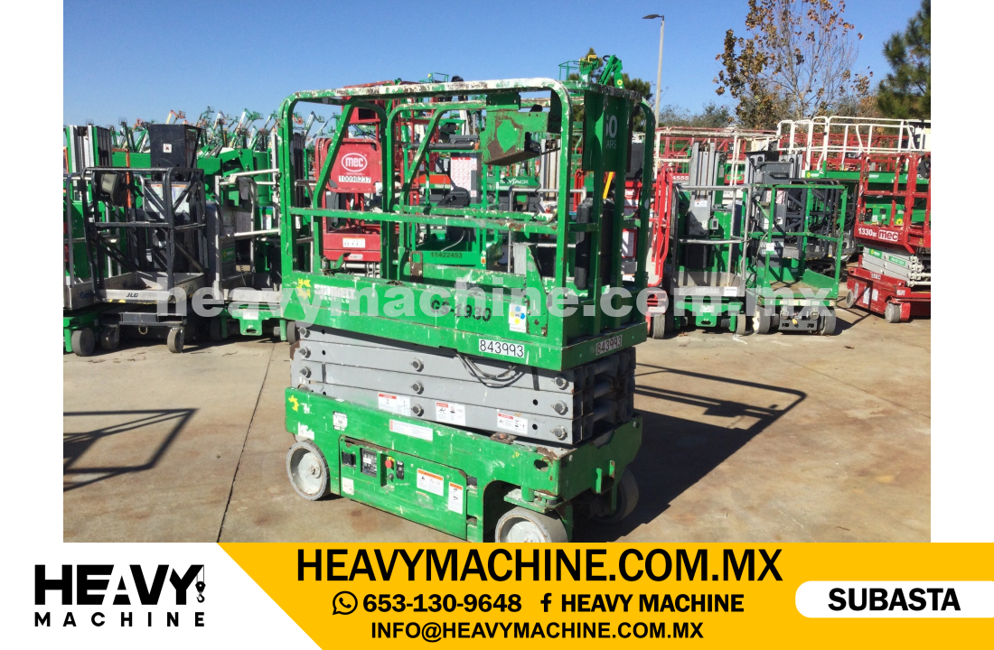 Equipo de elevación Tijera 2016 GENIE GS-1930