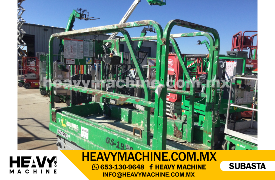 Equipo de elevación Tijera 2016 GENIE GS-1930