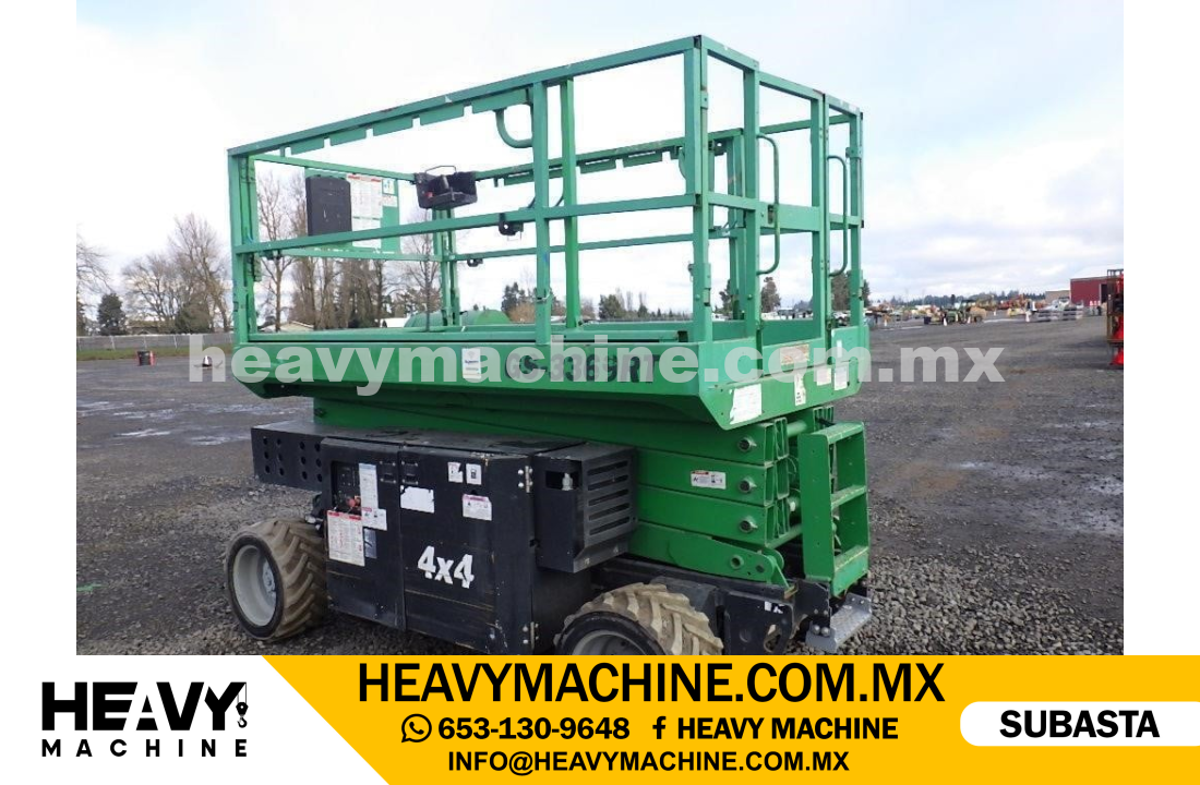 Equipo de elevación Tijera 2016 GENIE GS-3369RT