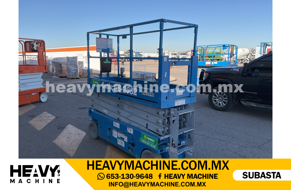 Equipo de elevación Tijera 2016 GENIE GS2632