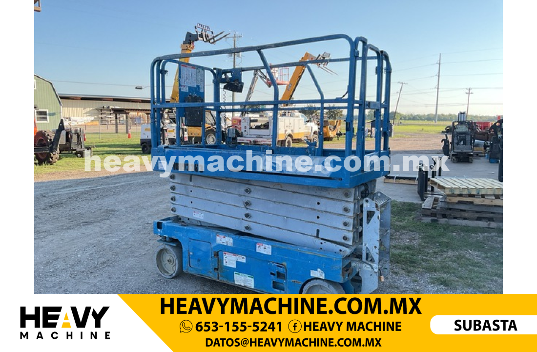 Equipo de elevación Tijera 2016 GENIE GS3246