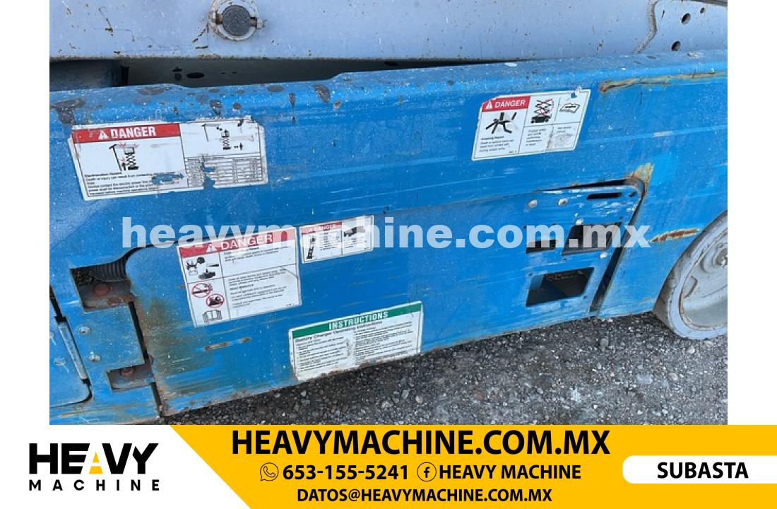 Equipo de elevación Tijera 2016 GENIE GS3246