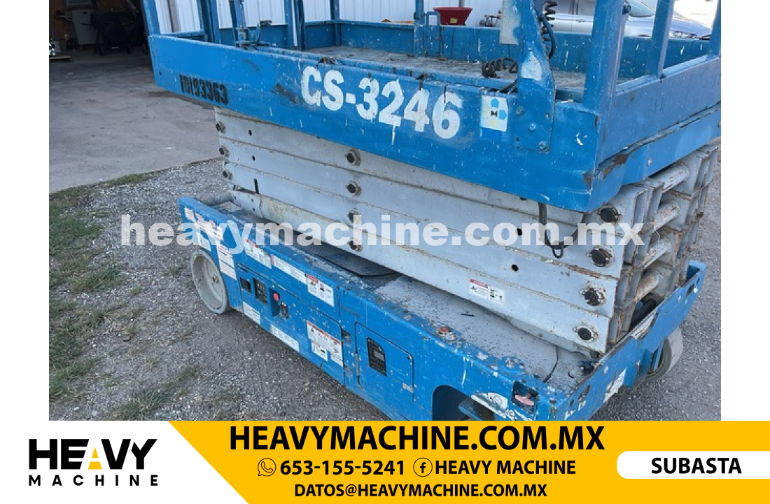 Equipo de elevación Tijera 2016 GENIE GS3246