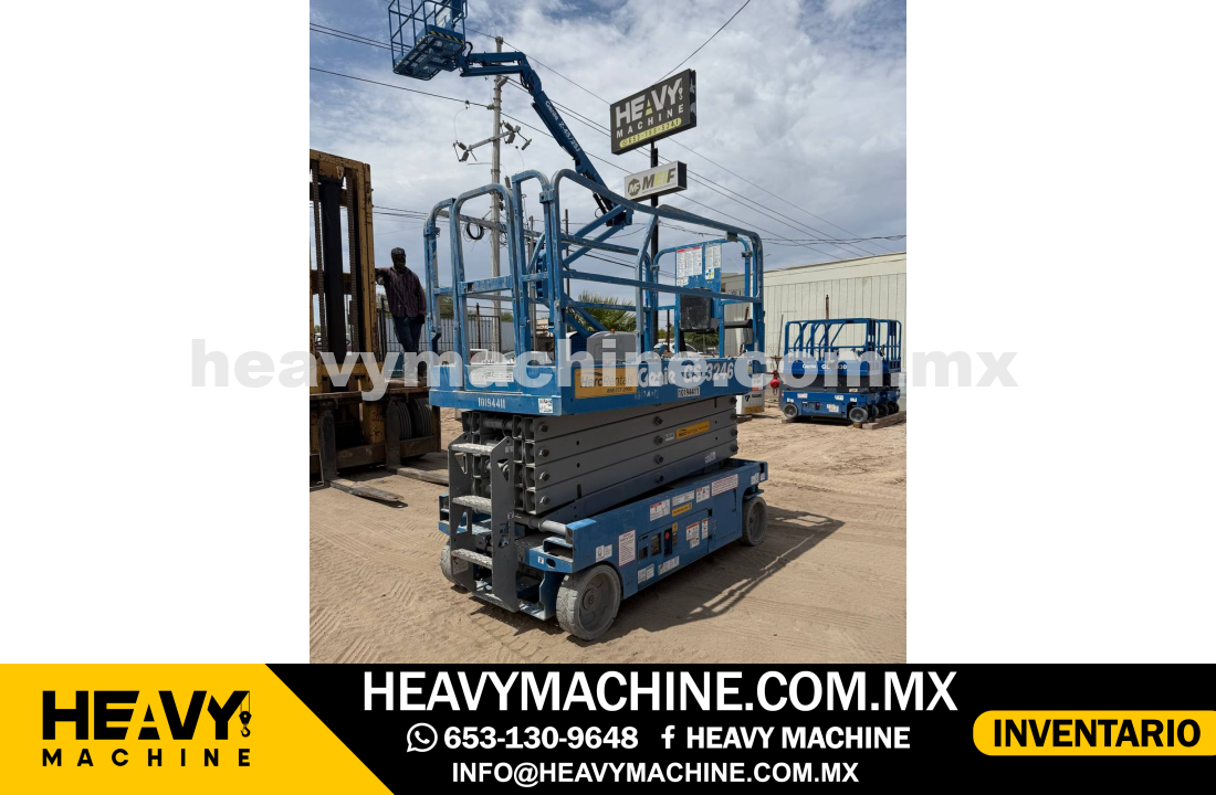 Equipo de elevación Tijera 2016 GENIE GS3246