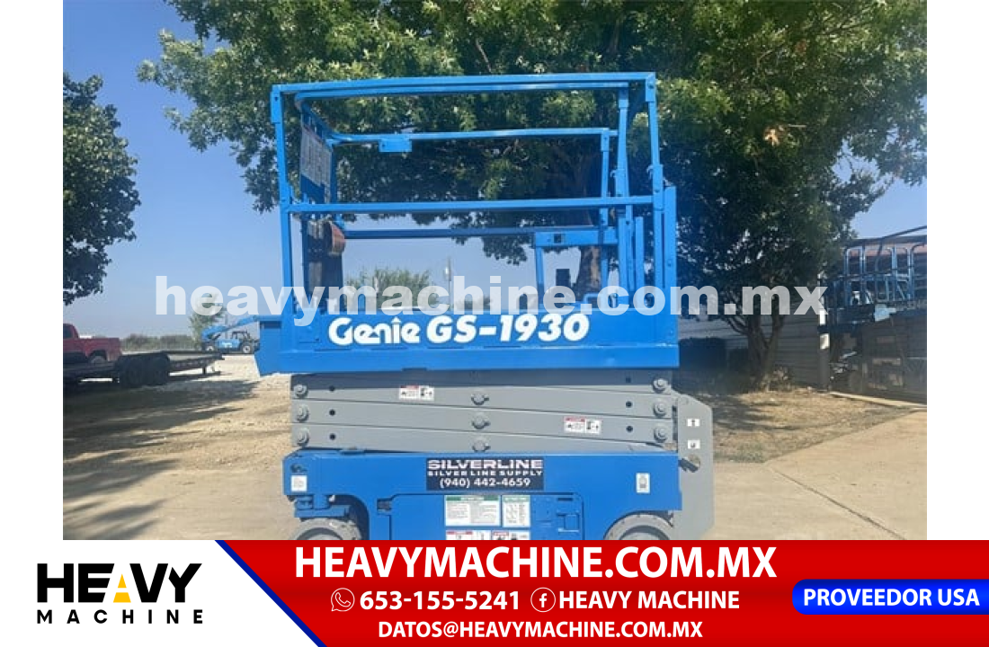 Equipo de elevación Tijera 2016 Genie GS1930