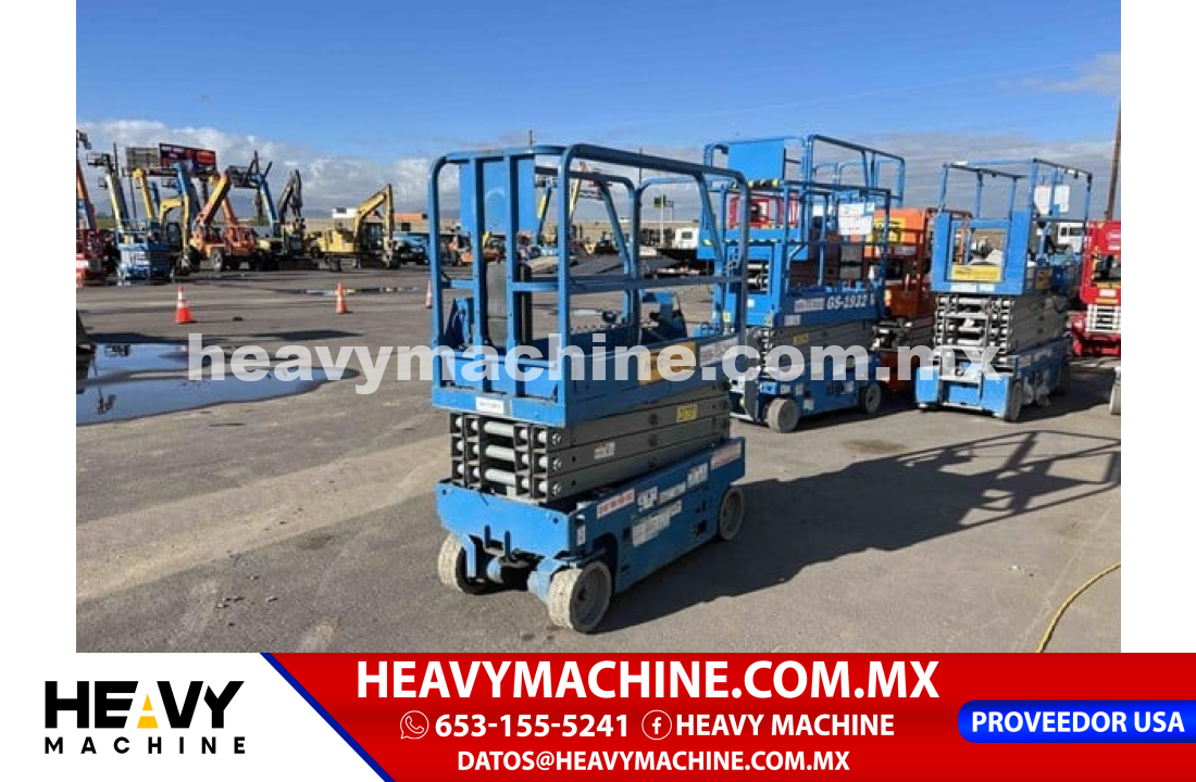Equipo de elevación Tijera 2016 Genie GS1930