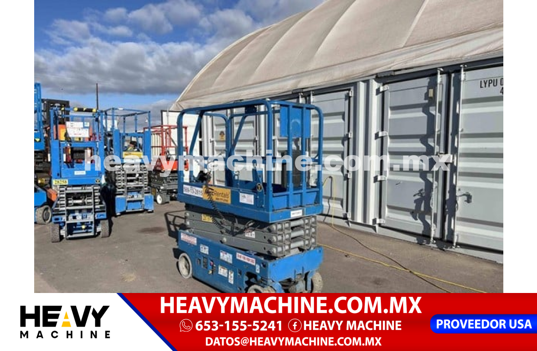 Equipo de elevación Tijera 2016 Genie GS1930