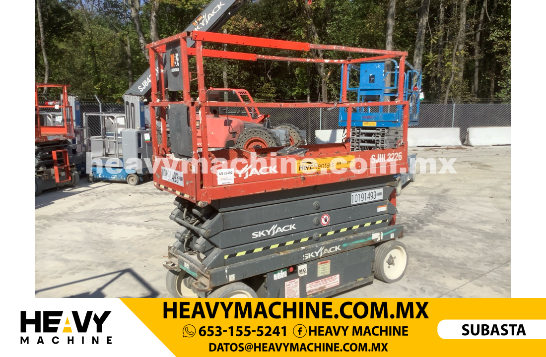 Equipo de elevación Tijera 2016 SKYJACK SJ-3226