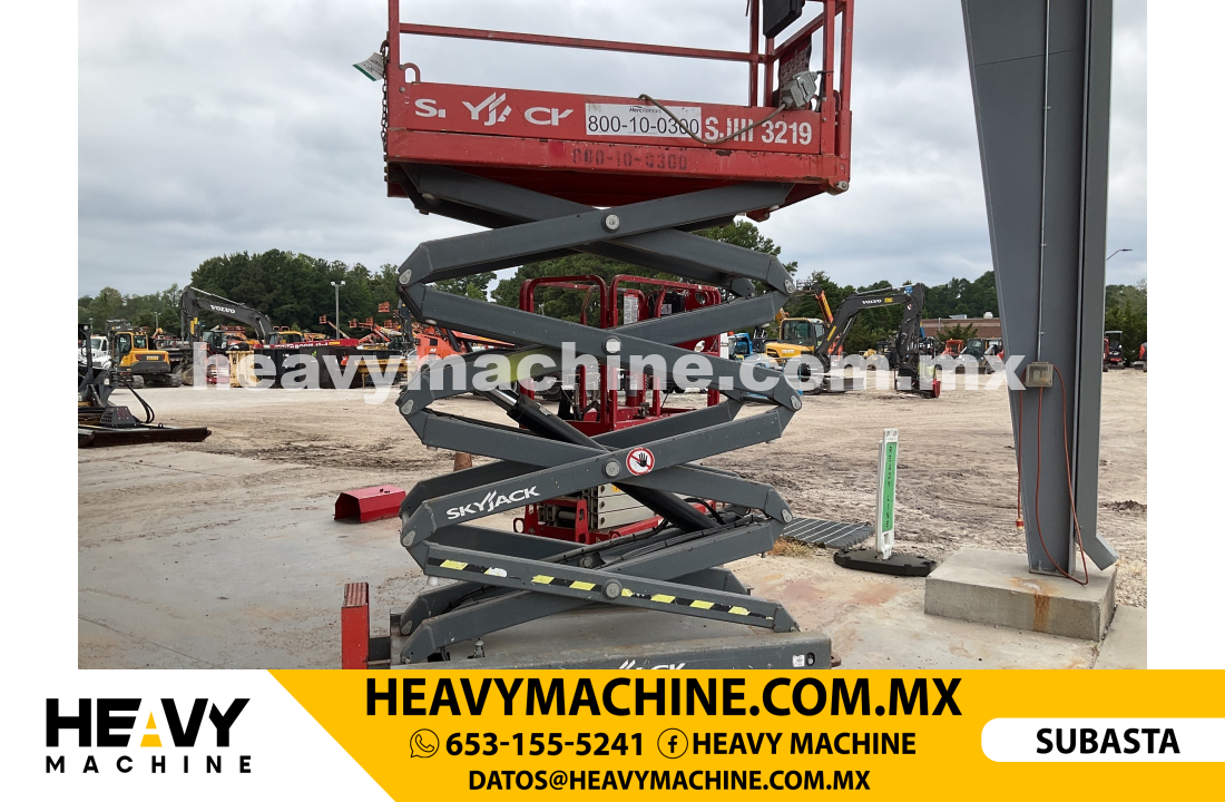Equipo de elevación Tijera 2016 SKYJACK SJ3219