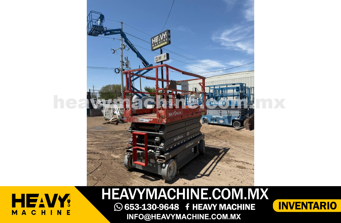 Equipo de elevación Tijera 2016 SKYJACK SJ4632