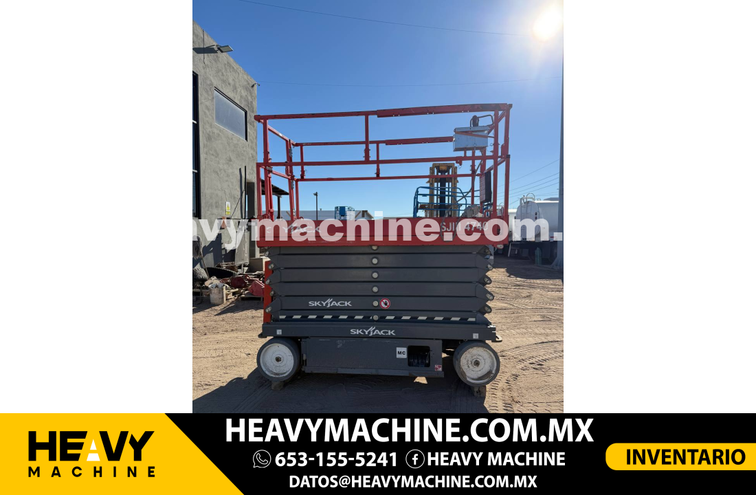 Equipo de elevación Tijera 2016 SKYJACK SJIII4740