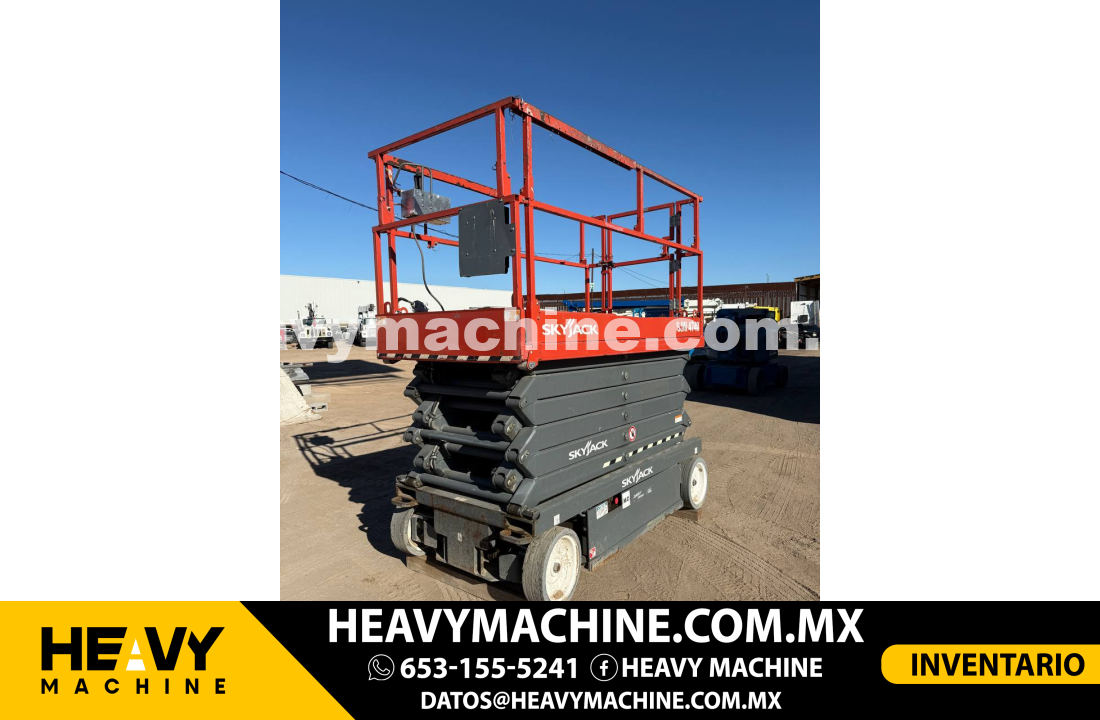 Equipo de elevación Tijera 2016 SKYJACK SJIII4740