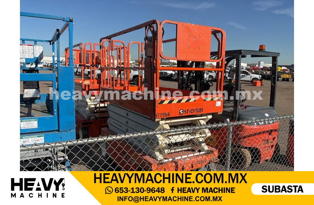 Equipo de elevación Tijera 2016 SNORKEL S4732E