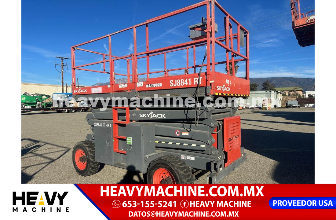 Equipo de elevación Tijera 2016 Sky Jack SJ8841RT