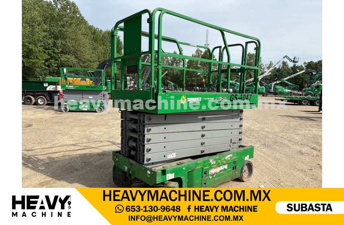 Equipo de elevación Tijera 2017 GENIE GS-4047