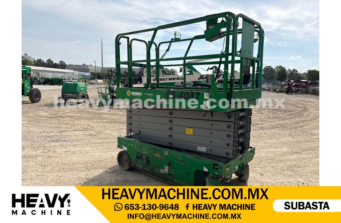 Equipo de elevación Tijera 2017 GENIE GS-4047