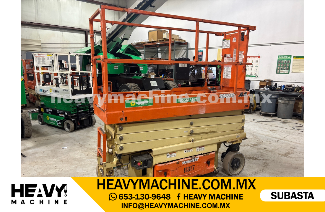 Equipo de elevación Tijera 2017 JLG 2632ES